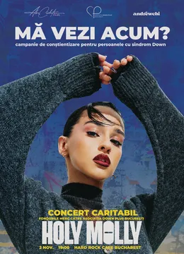 Concert caritabil Holy Molly x Asociația Down Plus București