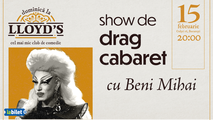 Lloyd's: Cabaret show with Beni Mihai