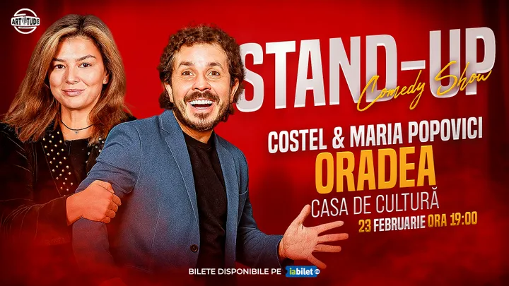 Oradea: Costel și Maria Popovici - Stand Up Comedy Show