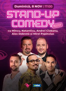 The Fool: Stand-up comedy cu Mincu, Natanticu, Andrei Ciobanu, Alex Dobrotă și Mirel Popinciuc