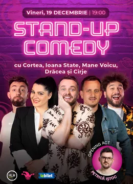 The Fool: Stand-up comedy cu Cortea, Ioana State, Mane Voicu, Drăcea și Cîrje
