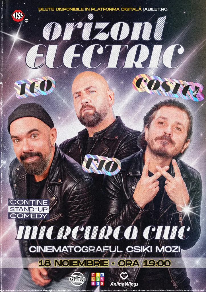 Miercurea Ciuc: Teo, Vio și Costel - Orizont Electric | Stand Up Comedy Show