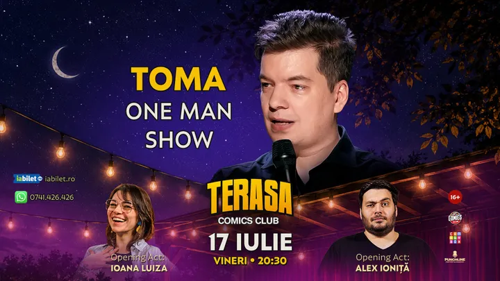 Toma - One Man Show pe Terasa ComicsClub!