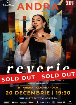 Concert ANDRA la Cluj-Napoca: Reverie - Turneu Național de Colindă și Visare
