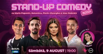The Fool: Stand-up comedy cu Maria Popovici, Natanticu, Dobrotă și Florin Gheorghe