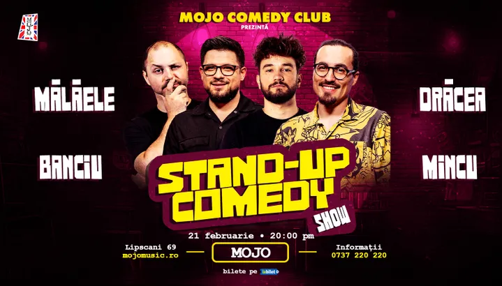 Stand-up comedy show cu Mălaele, Banciu, Drăcea si Mincu