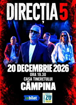 Campina: Concert Direcția 5 - „100% Direcția 5”