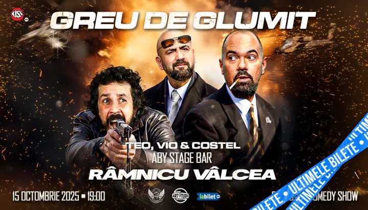 Râmnicu Vâlcea: Greu de glumit cu Teo, Vio și Costel | Stand Up Comedy Show