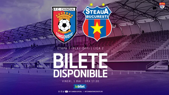 FC Chindia Targoviste - Steaua Bucuresti
