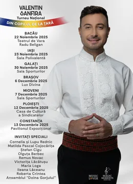 Mioveni: Valentin Sanfira - "Din copilul de la țară"