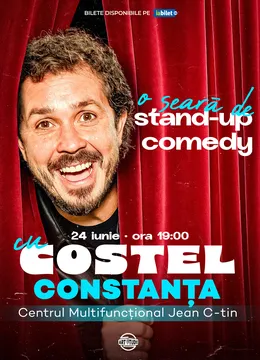 Constanța: O seară de stand up comedy cu Costel