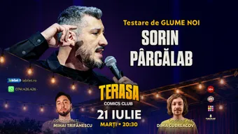 Sorin Pârcălab - Work in Progress pe Terasa ComicsClub!