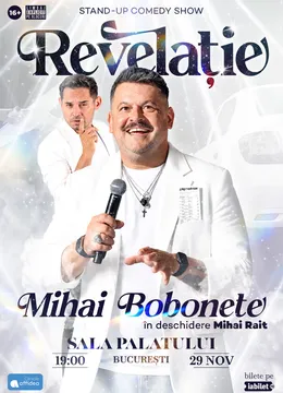 Stand up comedy cu Mihai Bobonete - Revelație