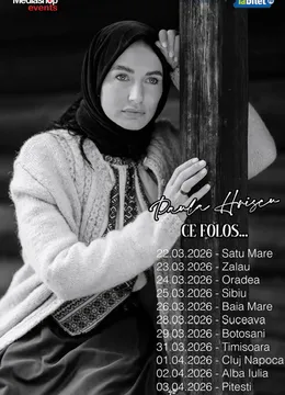 Turneu Concert de pricesne cu Paula Hriscu "Ce folos"