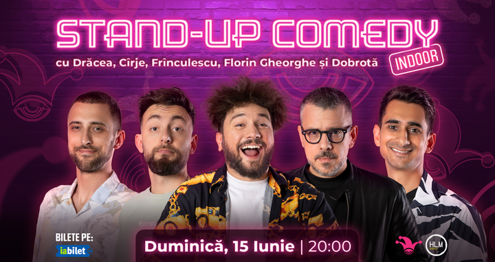 The Fool: Stand-up comedy cu Drăcea, Cîrje, Frînculescu, Dobrotă și Florin Gheorghe