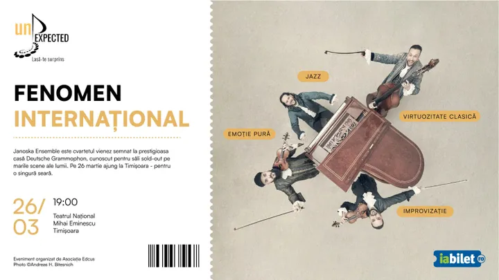 Timisoara:  Unexpected Concert si Janoska Ensemble
