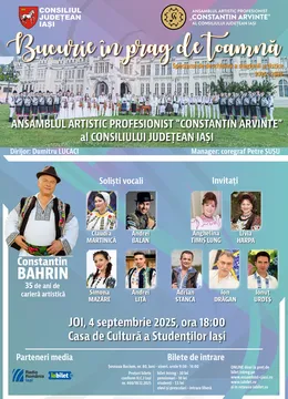 Iasi: Bucurie în prag de toamnă