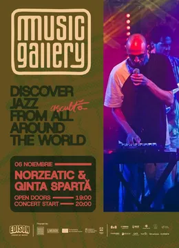 Cluj-Napoca: Norzeatic & Qinta Spartă la Music Gallery