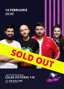 The Fool: Stand-up comedy cu Bordea, Micutzu, Geo și Teodora