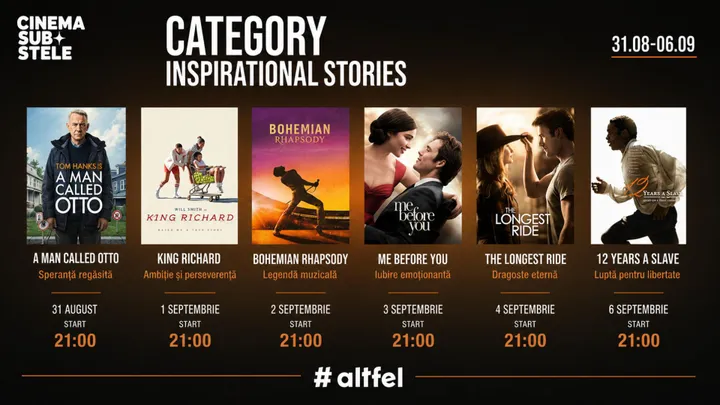 Cinema sub stele: Inspirational Stories Week