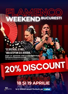 Flamenco Weekend - 19 Aprilie 17:30