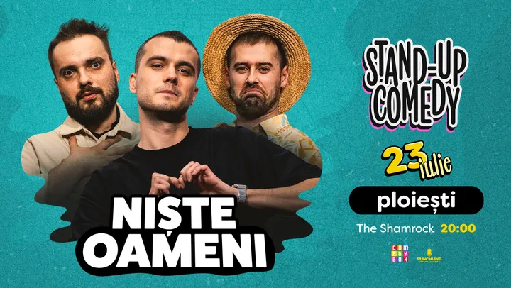 Ploiești: Stand-up Comedy cu Sergiu Mirică, Dragoș Mitran și Virgil Ciulin | Niște Oameni