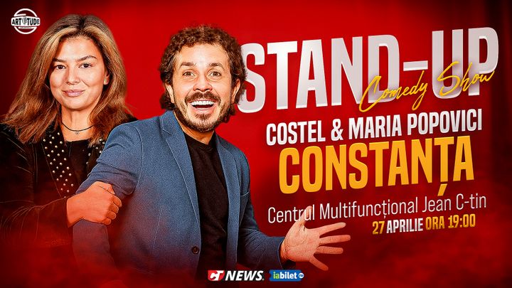 Constanța: Costel și Maria Popovici - Stand Up Comedy Show