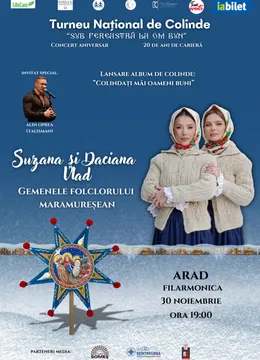Arad: Sub fereastră la om bun! Suzana și Daciana Vlad- Gemenele Folclorului Maramureșean