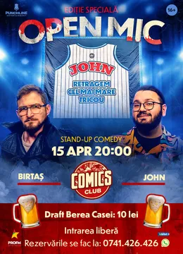 Stand-up Comedy OpenMic la ComicsClub