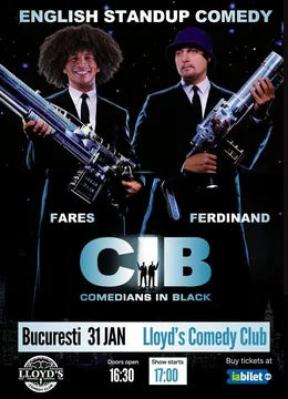 Lloyd's: Stand-up comedy, Comedians in Black