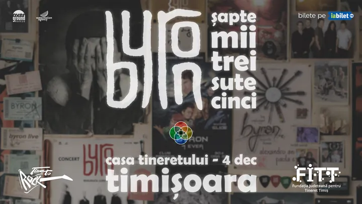Timisoara: Concert aniversar byron - 20 de ani