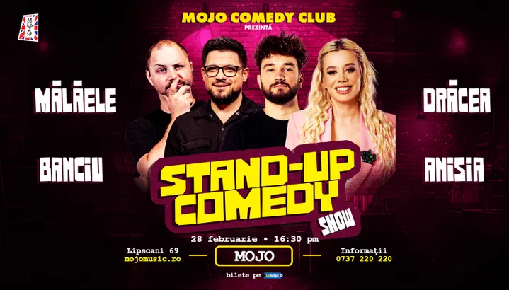 Stand-up Comedy Show cu Malaele, Banciu, Dracea si  Anisia Gafton