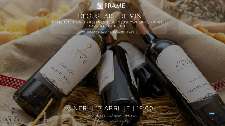 Cluj-Napoca: Degustare de vin cu Sergiu Savu