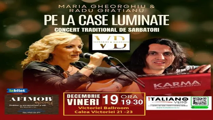 Concert tradițional de sărbători - Pe la Case Luminate