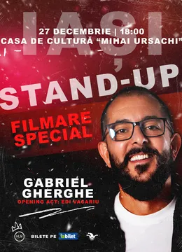 Iasi: Stand-Up cu Gabriel Gherghe și Edi Vacariu | Filmare Special