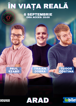 Arad: Stand-Up Comedy "In viata reala"