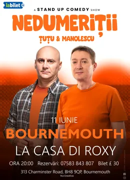 Bournemouth: Stand-up Comedy - Dan Tutu si Cristi Manolescu