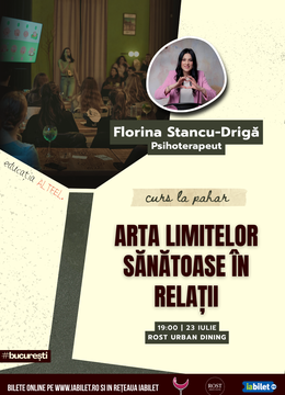 Curs la Pahar - Arta limitelor sănătoase în relații