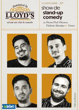 Stand-up comedy cu Florentin Păune, Vlad Olteanu, Vladimir Mustățea  și Tamer