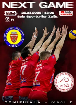 Zalău: Volei | SCM Zalău – CSM Arcada Galați