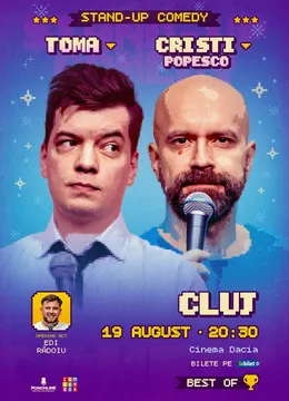 Cluj-Napoca: Stand-up comedy - Best of Toma & Popesco
