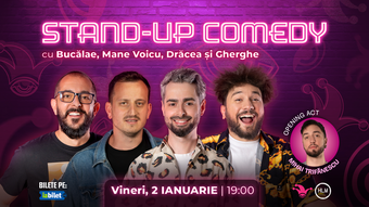 The Fool: Stand-up comedy cu Bucălae, Mane Voicu, Drăcea și Gherghe
