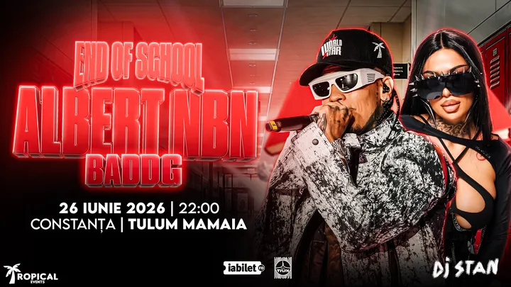 Constanța:  Concert Albert NBN x Badd G – End of School