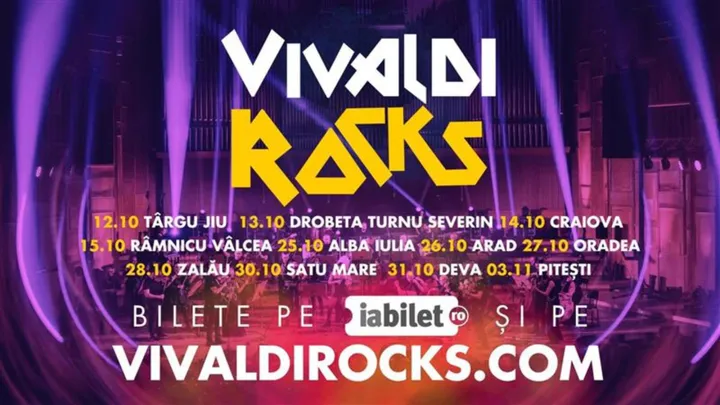 Vivaldi Rocks - Orchestra Simfonica București - Turneu Național 2026