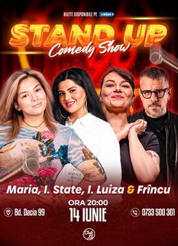 Stand-up Comedy cu Maria Popovici, Ioana State, Ioana Luiza & Frîncu la Club 99