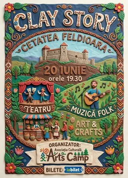 Feldioara: Clay Story: Povestile Obiectelor Vesele din Lut -  Editia I