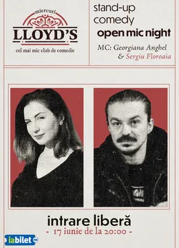 Lloyd's: Open-Mic cu Georgiana Anghel