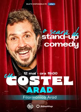 Arad: O seara de stand up comedy cu Costel