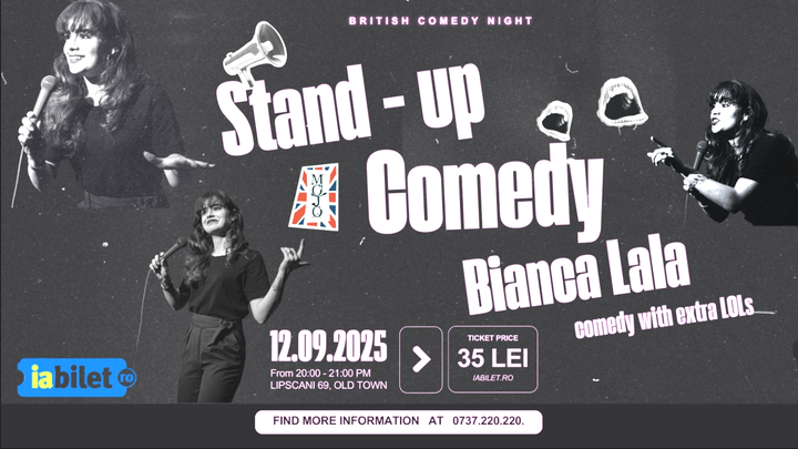 British Stand-Up Comedy Night - featuring Bianca Lala