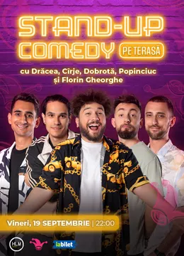The Fool: Stand-up Comedy pe terasă cu Drăcea, Cîrje, Dobrotă, Florin și Popinciuc
